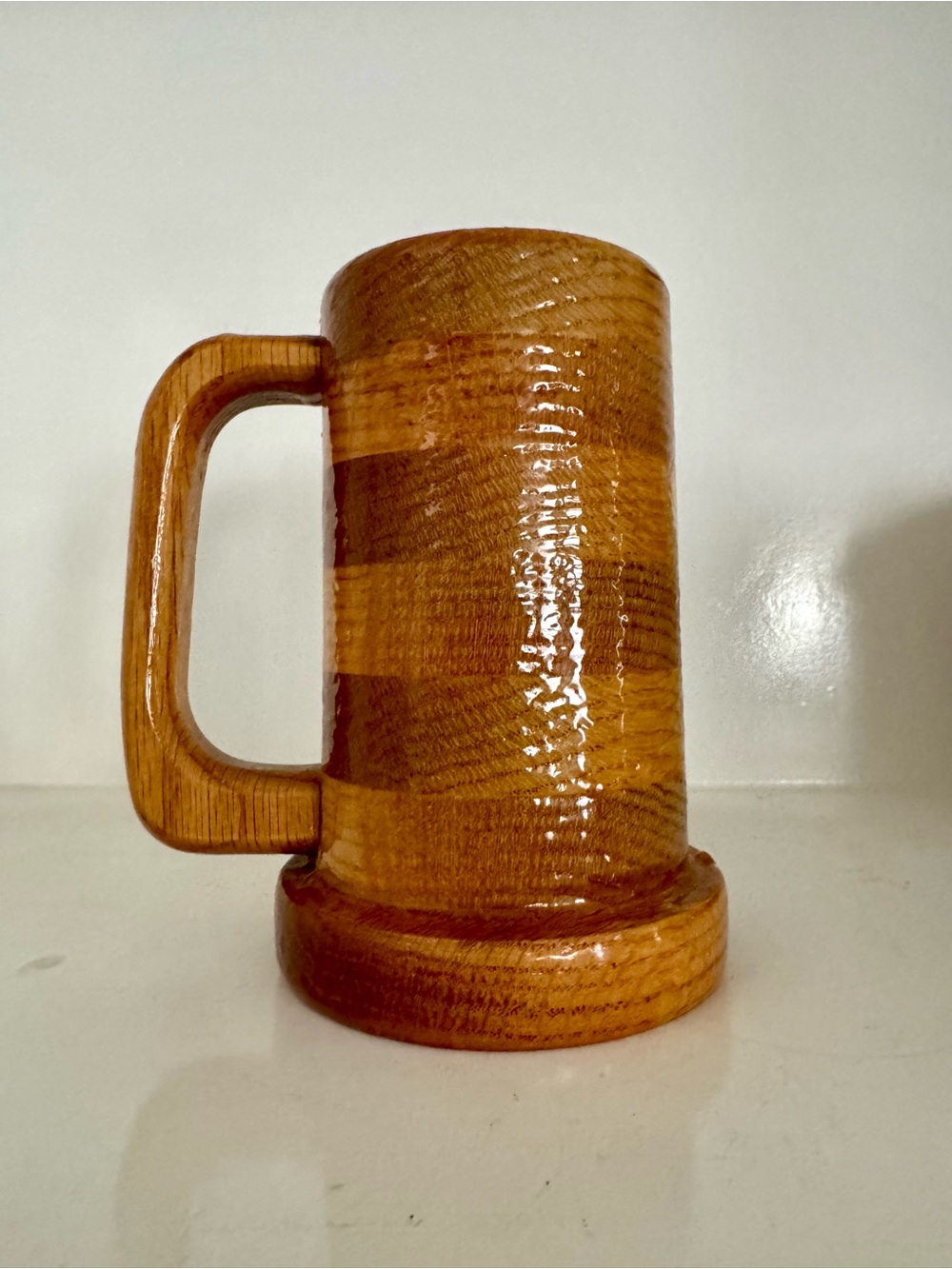 The Castle's Cooper Segmented Wood Tankard Mug – Vintage Beer Stein